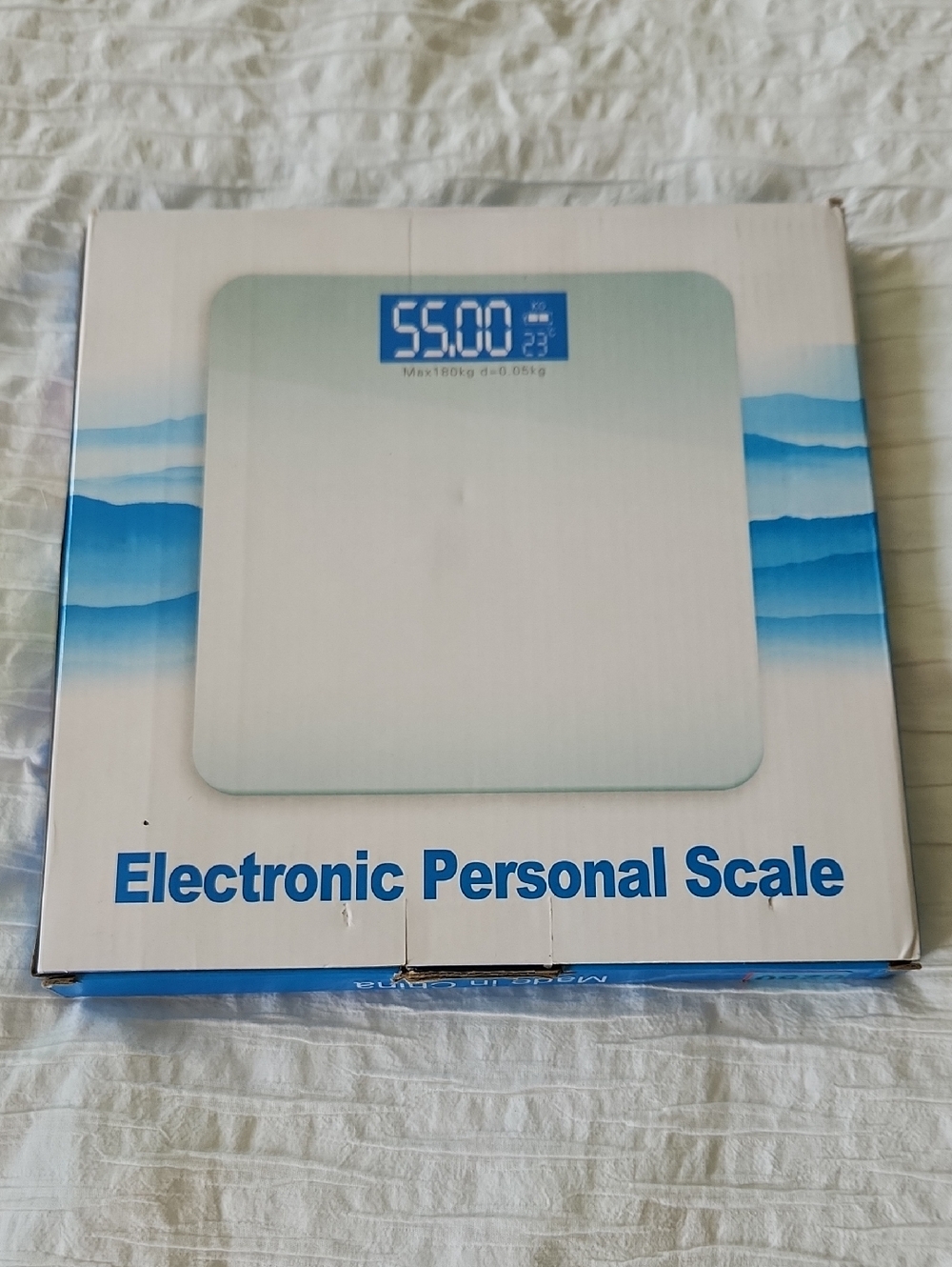 NIB Electronic Personal Scale - Ombre Design